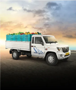 Bolero MaXX HD, front three-quarter styling