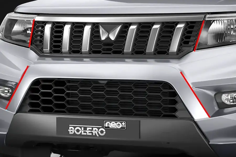 Bolero Neo Plus, front grille styling