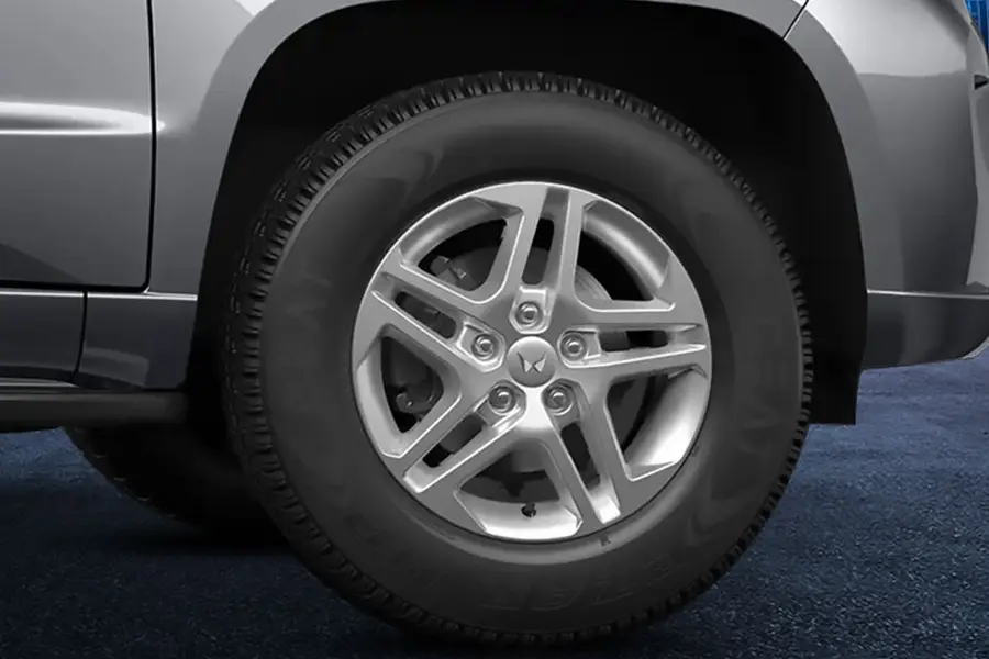 Bolero Neo Plus, alloy wheel design