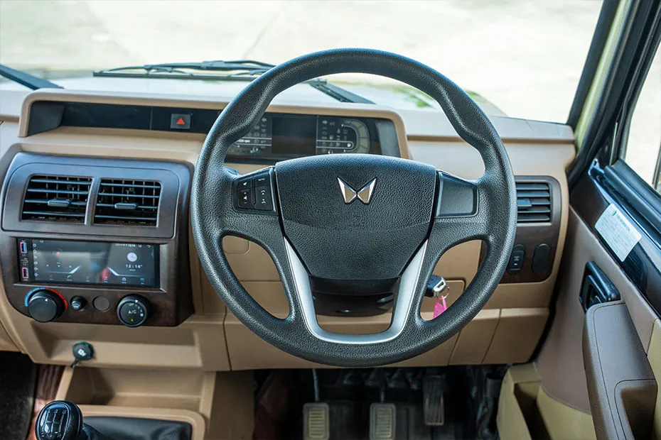 Bolero steering wheel