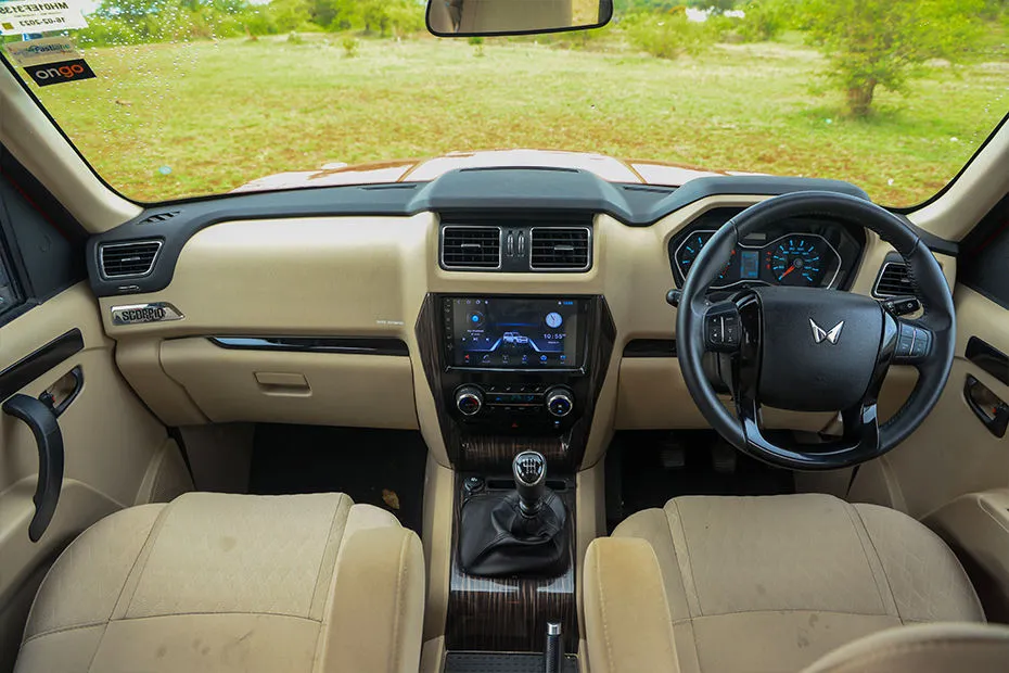 Scorpio Classic dashboard