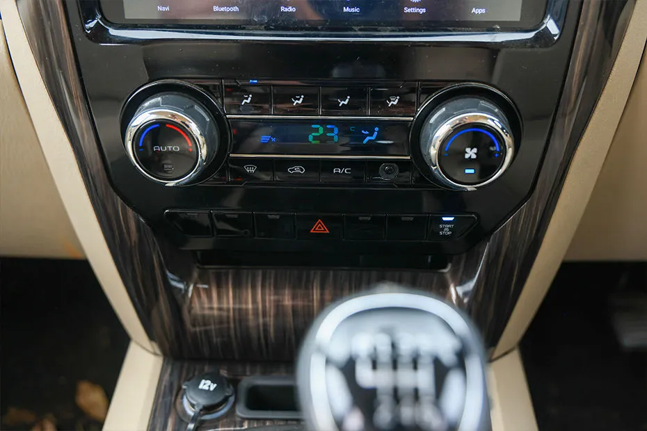 Scorpio Classic climate control panel