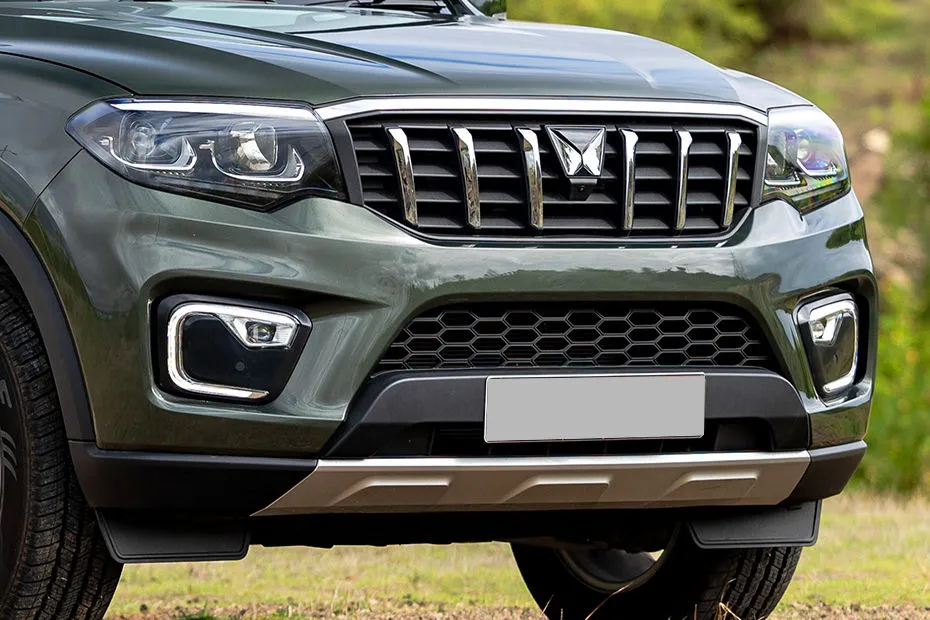 Scorpio-N, front styling detail