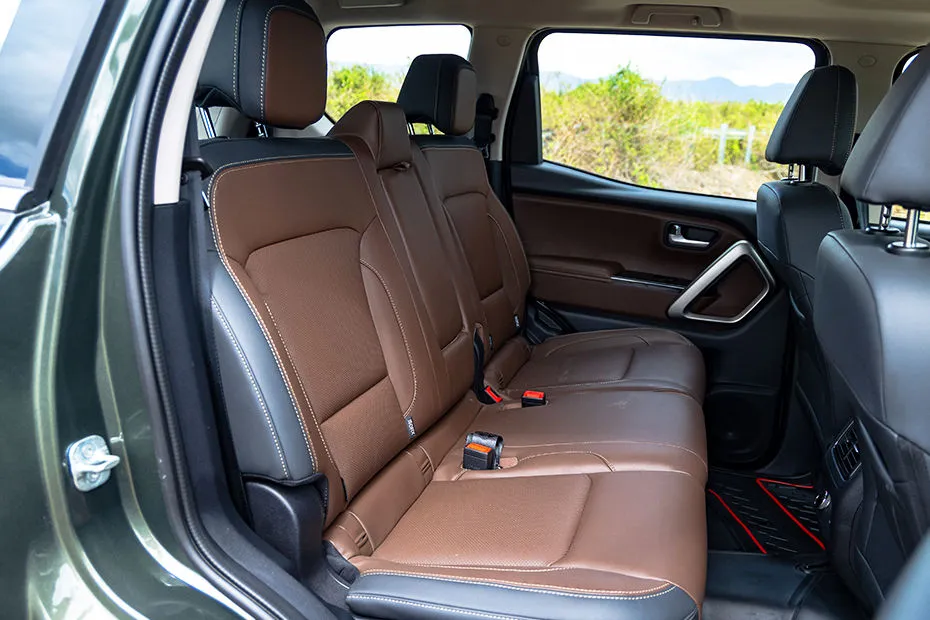 Scorpio-N rear seats