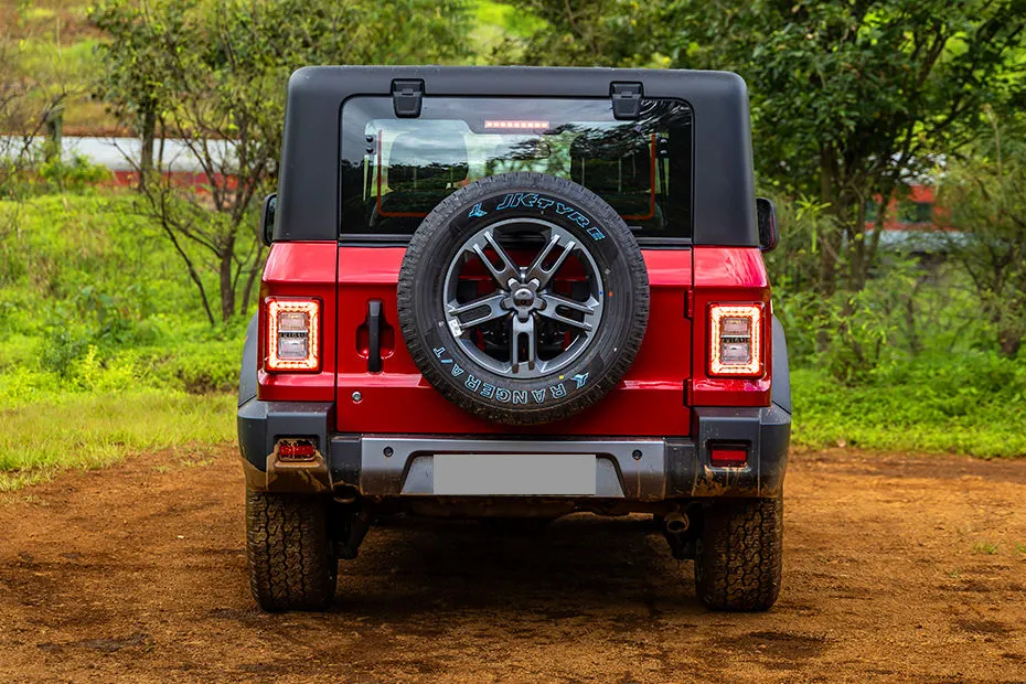 Thar, rear view
