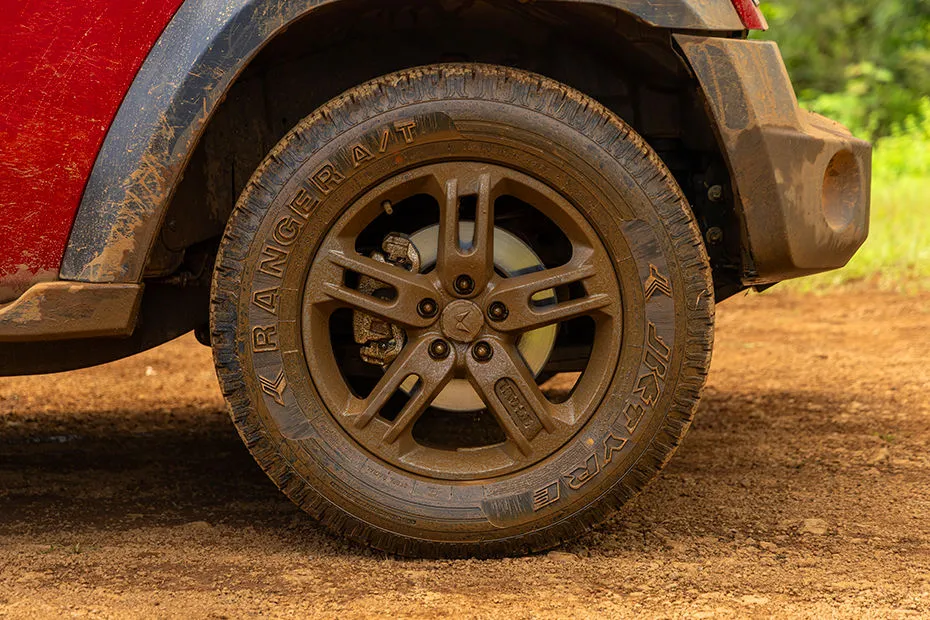 Thar, alloy wheel design
