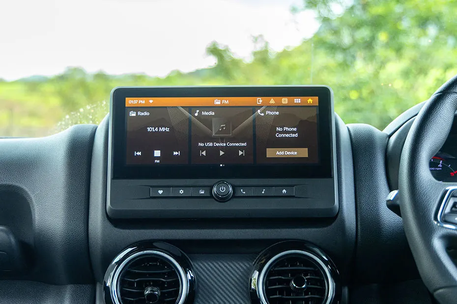 Thar infotainment system