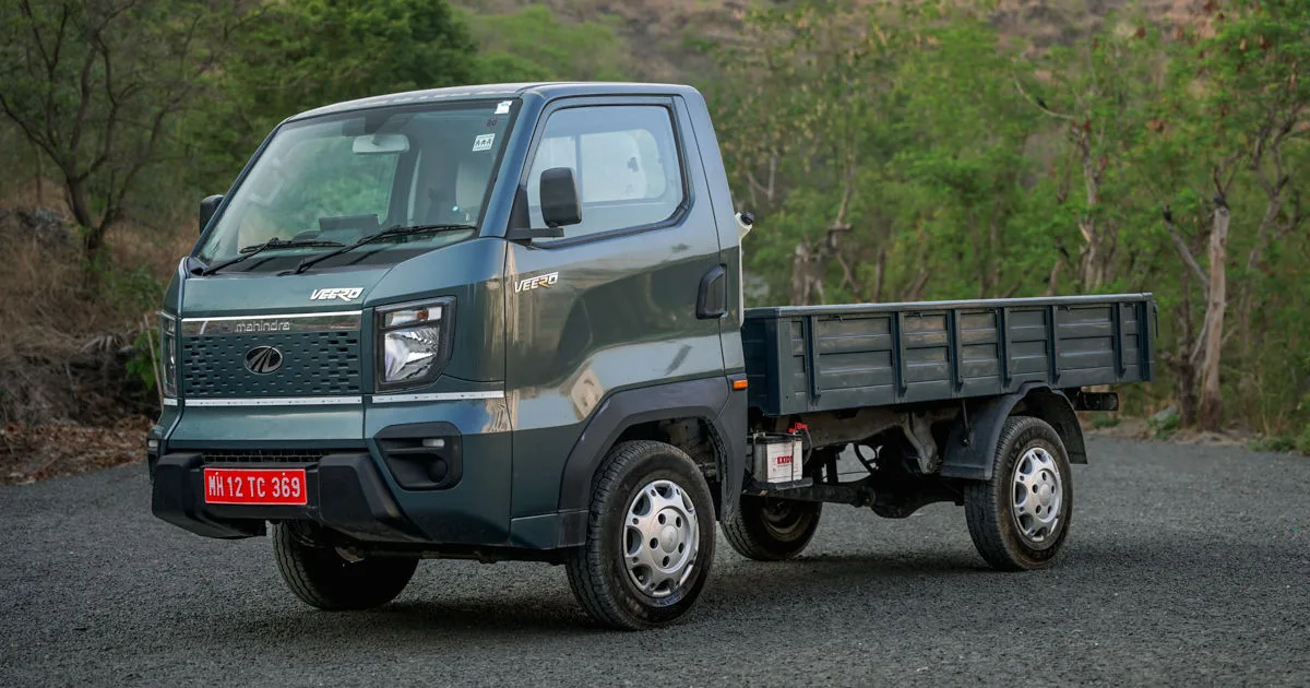Veero, side profile with cargo bed
