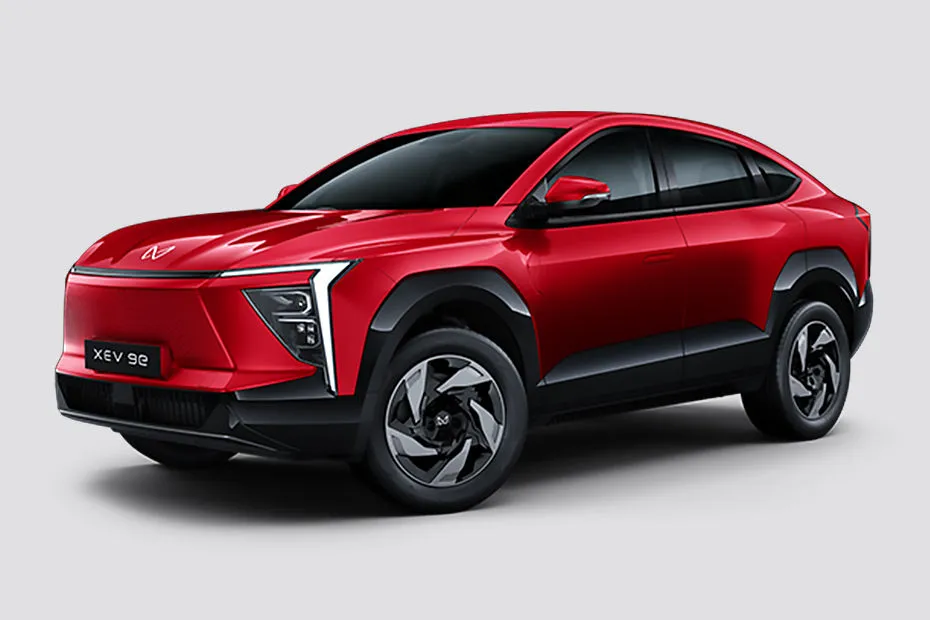 XEV 9e, front three-quarter styling