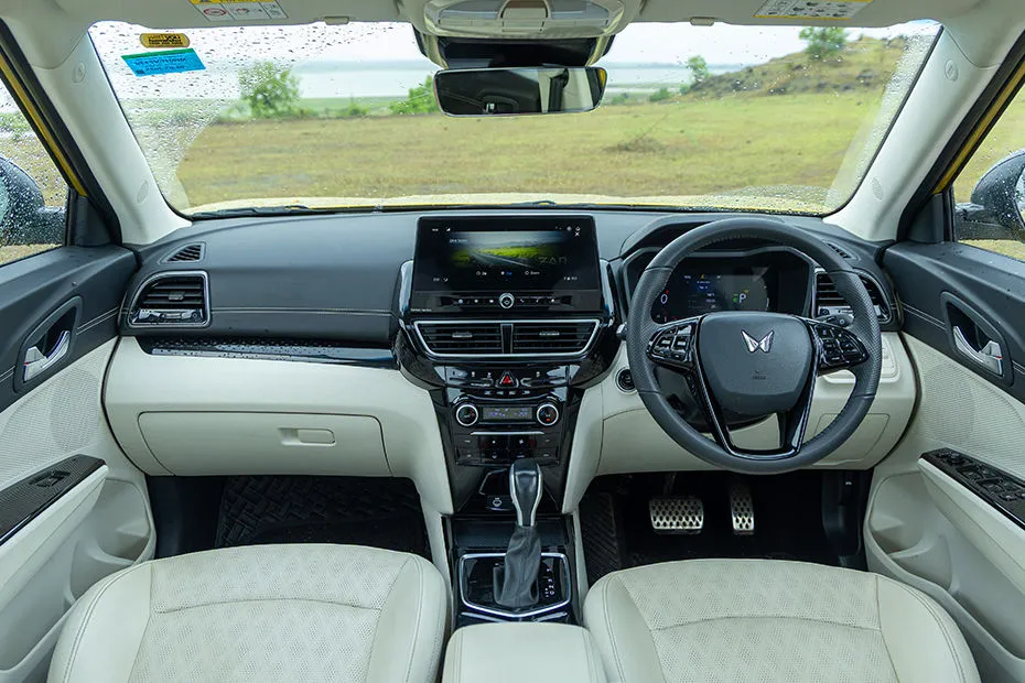 XUV 3XO dashboard