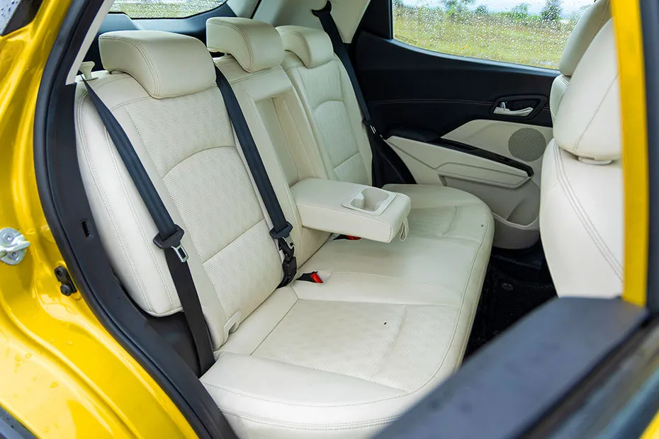 XUV 3XO rear seats